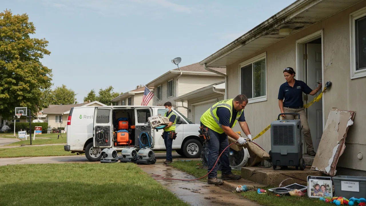 Water Damage Restoration in Bloomer, WI near me